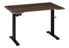 Компьютерный стол, Маркос с механизмом подъема 120х75х75 черный / кантри орех