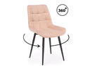 Стул на металлокаркасе, Челси 360 К бежевый (zd 210) / черный np