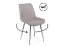 Стул на металлокаркасе, Седа 360 латте (zd 290) / серый np