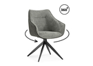 Стул на металлокаркасе, Kansas gray / graphite gray / black