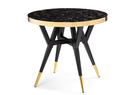 Стол деревянный, Selina 80х72 black / gold