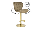 Барный стул, Porch dark beige / golden
