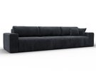 Диван прямой Лига-036 НПБ Классик Лонг, Велюр, TOWER 11 темно-серый