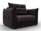 Кресло Лига-100 НПБ, Велюр, BRUT 17 коричневый