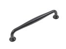 Ручка скоба мебельная URSULA RS433BL.4, BL Матовый черный