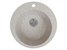 Мойка врезная Vivat 4718 1Ч, МатБежевый
