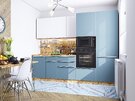 Фьюжн-07, Silky White/Silky Blue