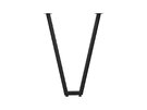 Подстолье Лофт V-образное регулируемое, Черный муар