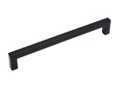 Ручка скоба мебельная QUADRA RS043BL.4, Матовый черный