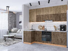 Флэт-04, Natural Casella Oak 2S/Brown Casella Oak 2S