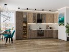 Флэт-05, Natural Casella Oak 2S/Brown Casella Oak 2S