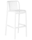 Стул барный DOBRIN CHLOE BAR, белый (W-02)