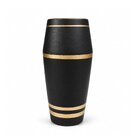 Ваза керамическая STORM, черный, 11*11*20см, Черный