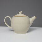 Чайник заварочный VITAL, фарфор, бежевый, 1,2л, Бежевый