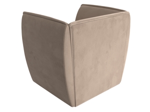Кресло Бергамо, Велюр, SEVEN 729 бежевый