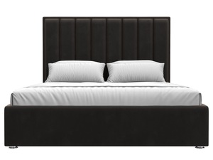 Кровать интерьерная Афродита 160, Велюр, SEVEN 727 коричневый