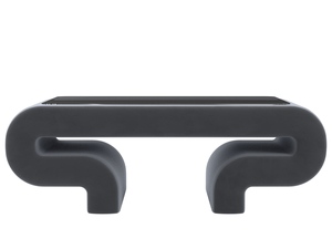 Стол Волна, Велюр, SEVEN 17 серый