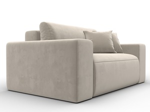 Кресло Лига-036 НПБ, Микровельвет, Бежевый