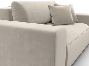 Кресло Лига-036 НПБ, Микровельвет, Бежевый