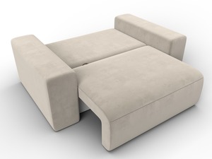 Кресло Лига-036 НПБ, Микровельвет, Бежевый