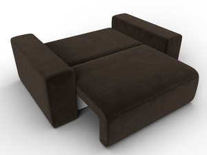 Кресло Лига-036 НПБ, Микровельвет, Коричневый