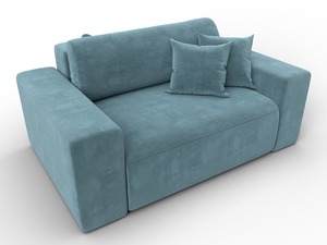 Кресло Лига-036 НПБ, Велюр, SEVEN 113 бирюзовый