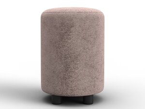 Пуф 001, Велюр, TOWER 05 бежевый