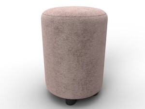 Пуф 001, Велюр, TOWER 05 бежевый