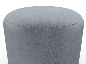 Пуф 001, Велюр, TOWER 10 серый