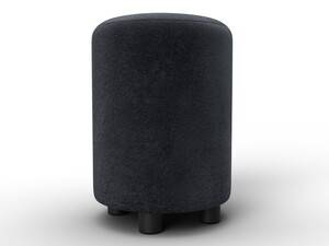 Пуф 001, Велюр, TOWER 11 темно-серый