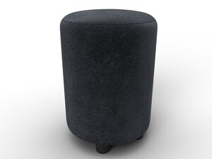 Пуф 001, Велюр, TOWER 11 темно-серый