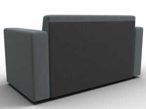 Диван прямой Лига-093, Рогожка, Амур 07 серый