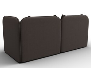 Тахта Лига-094 НПБ, Рогожка, Амур 05 коричневый;Амур 02 бежевый