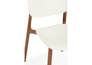 Пластиковый стул, Mokka brown / milky