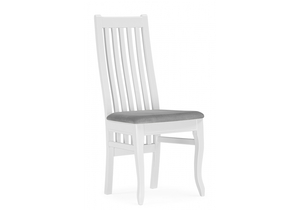 Стул деревянный, Арлет белый / tenerife stone