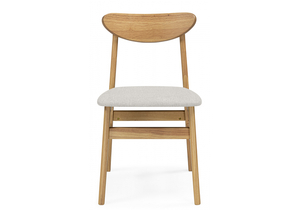Стул деревянный, Okava wood / beige