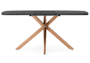 Стол деревянный, Кортез 32 116(160)x77 раздвижной малави / медь