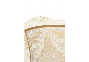 Стул деревянный, Керия слоновая кость / золото патина