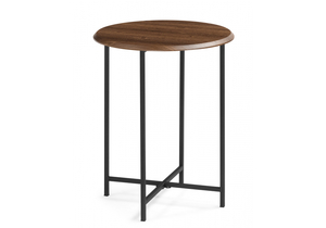 Журнальный стол, Грейс орех кантри / черный