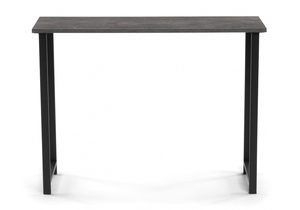 Барный стол, Дилан Лофт 120х40х90 бетон темный