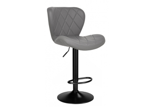 Барный стул, Porch серый / черный
