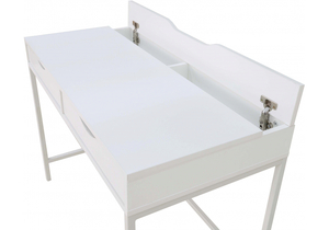 Компьютерный стол, Дейл белый шелк