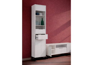 Готовая гостиная, Иадама белый / белый глянец комплектация 4