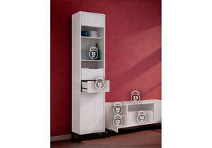 Готовая гостиная, Иадама белый / белый глянец комплектация 4