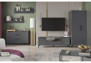 Комод, Иадама графит / графит софт