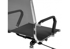 Офисное кресло, Reus черная сетка / хром