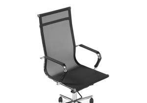 Офисное кресло, Reus черная сетка / хром