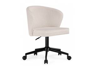 Офисное кресло, Lika white teddy / black