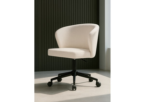 Офисное кресло, Lika white teddy / black