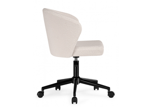 Офисное кресло, Lika white teddy / black